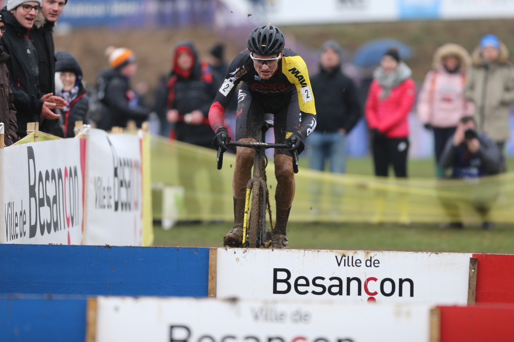 Antoine Benoist, champion de France de cyclo-cross 2019 espoirs à Besançon (25) - Crédit FFC Antoine Benoist, champion de France de cyclo-cross 2019 espoirs à Besançon (25) - Crédit FFC