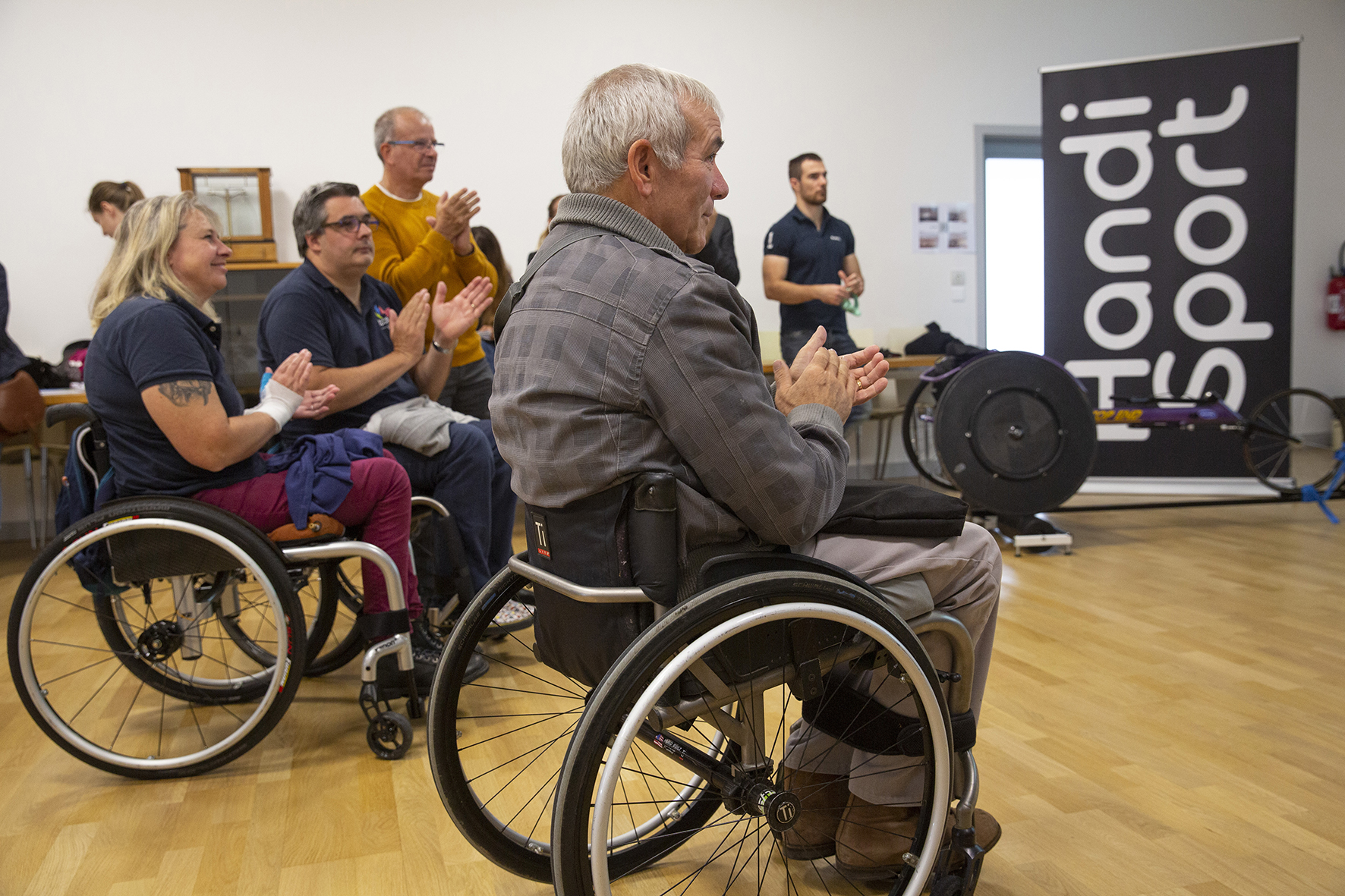 Présentation du projet « Handisport, recherche et innovation sociale » vendredi 27 septembre à l’ENSMM (Besançon) - Crédit photo Région Bourgogne-Franche-Comté / David Cesbron Présentation du projet « Handisport, recherche et innovation sociale » vendredi 27 septembre à l’ENSMM (Besançon) - Crédit photo Région Bourgogne-Franche-Comté / David Cesbron