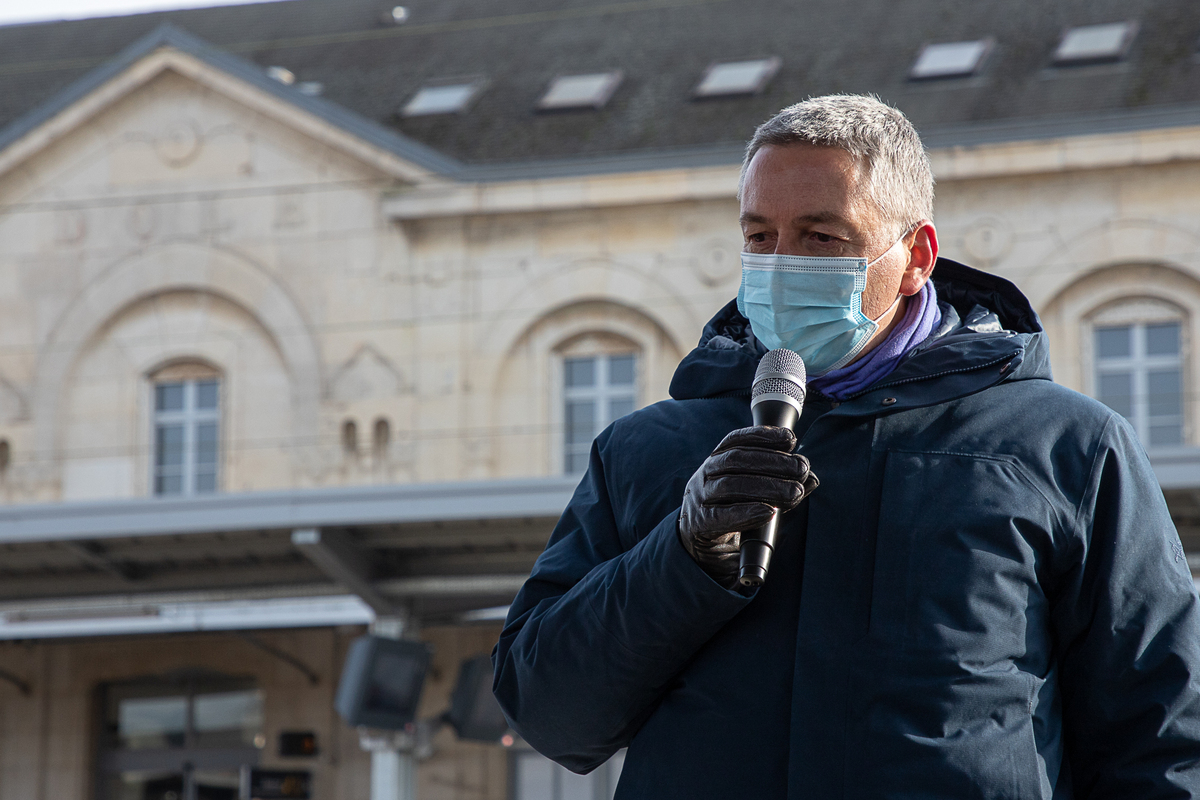Pour Jérôme Grand, directeur territorial SCNC Réseau Bourgogne-Franche-Comté, « l’accessibilité est un enjeu social majeur pour l’attractivité du transport ferroviaire » - Photo Région Bourgogne-Franche-Comté Pour Jérôme Grand, directeur territorial SCNC Réseau Bourgogne-Franche-Comté, « l’accessibilité est un enjeu social majeur pour l’attractivité du transport ferroviaire » - Photo Région Bourgogne-Franche-Comté
