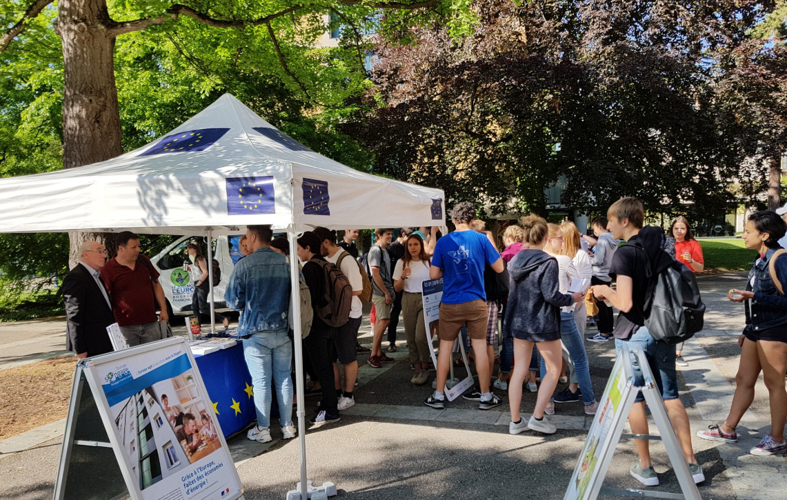 Joli mois de l’Europe en Bourgogne-Franche-Comté, événement d’envergure nationale organisé du 1er au 31 mai 2022 - Crédit Maison Europe BFC