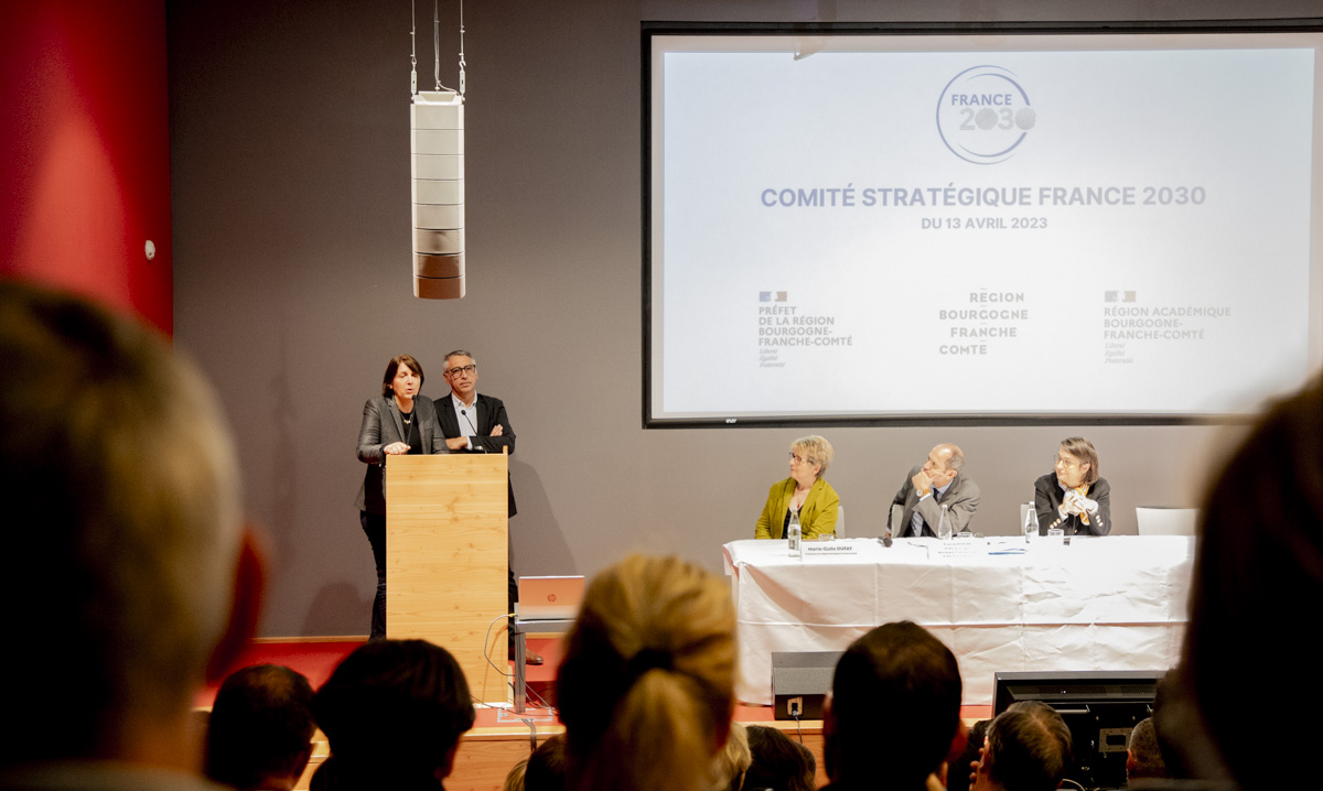 Virginie Becquart (Food Pilot) et Jean-Philippe Porcherot (Atol CD) à gauche. Virginie Becquart (Food Pilot) et Jean-Philippe Porcherot (Atol CD) à gauche.