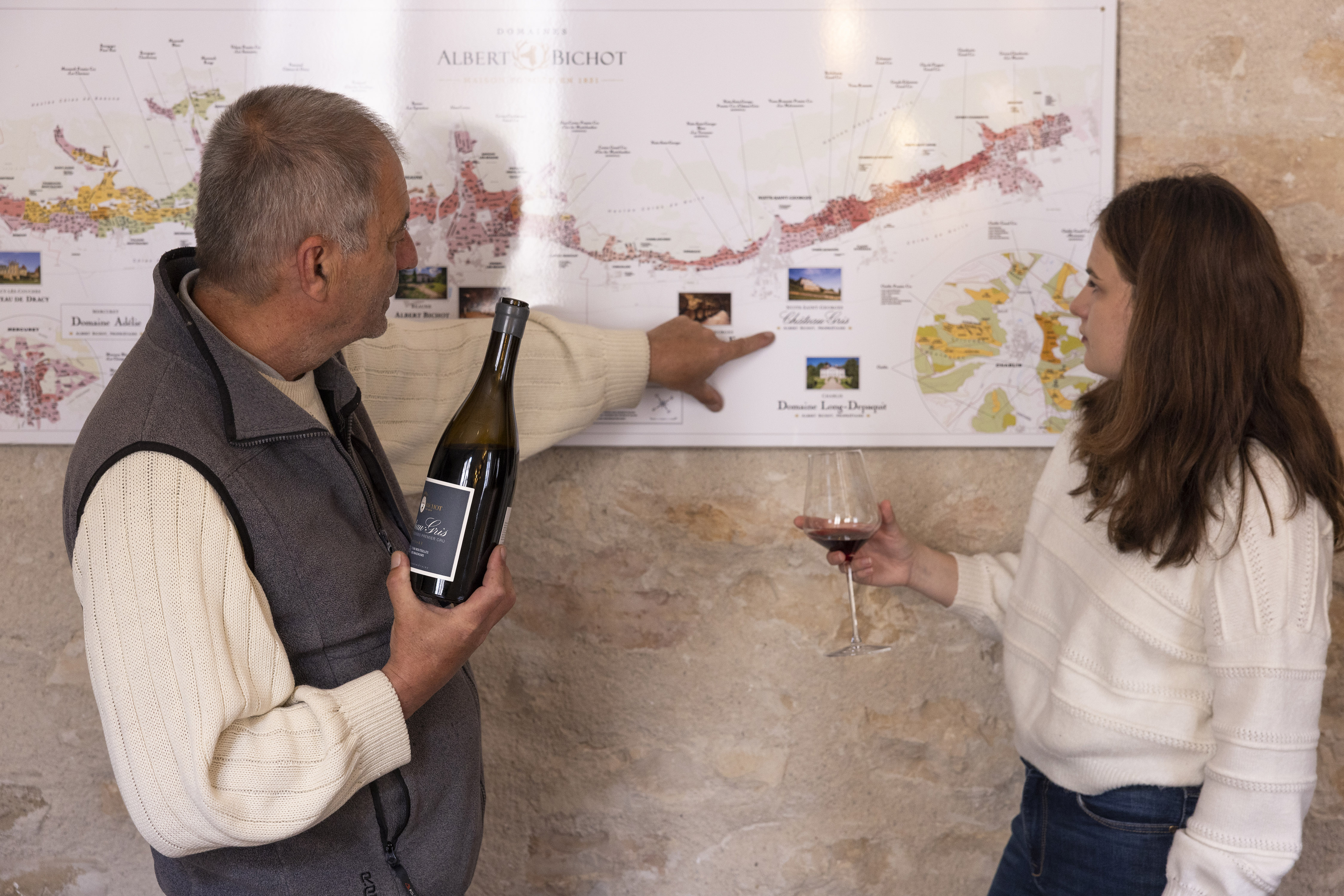 Domaine du Clos Frantin, à Nuits Saint-Georges - Photo David Cesbron