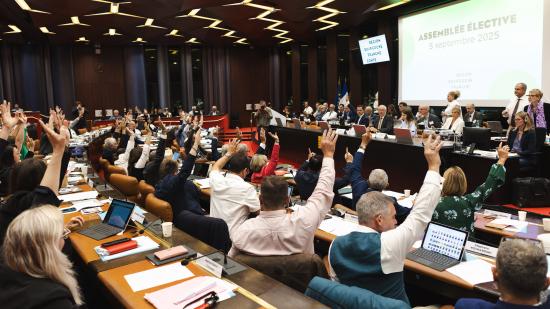 Election du président de Région, vendredi 5 septembre 2025 à Dijon - Photo Vincent Arbelet
