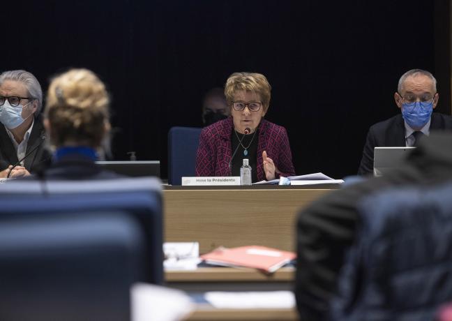 Assemblée plénière du 17 décembre 2021 - Photo David Cesbron