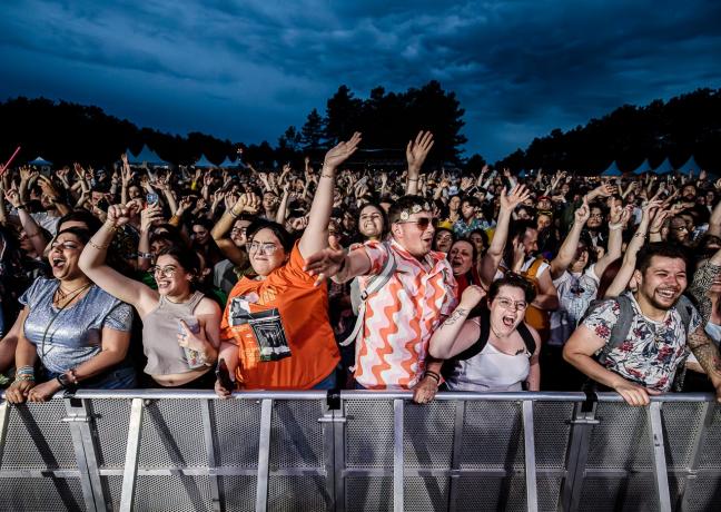 Concert de Vitalic - Crédit photo Vyv Festival