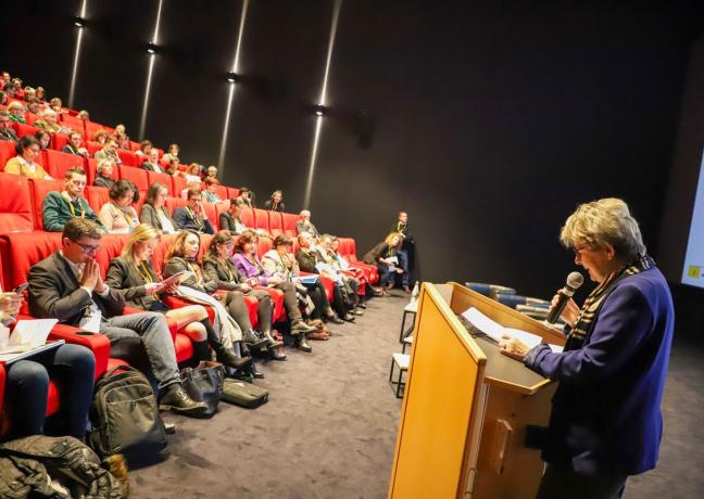 Première édition des rencontres régionales du patrimoine, jeudi 15 février 2024 à Dijon -Photo Océane Lavoustet