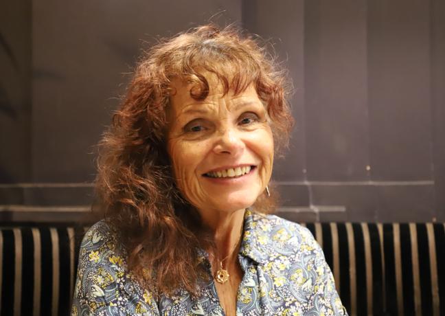 Eveline soulier, lauréate du prix Pergaud 2021 pour son ouvrage &quot;Les cahiers de ma mère&quot; - Photo Christophe Bidal