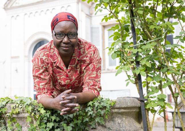Grâce au soutien de la Région, Pauline Maludi Nkunku a retrouvé plus qu’un emploi : une vocation. Photo : Xavier Ducordeaux
