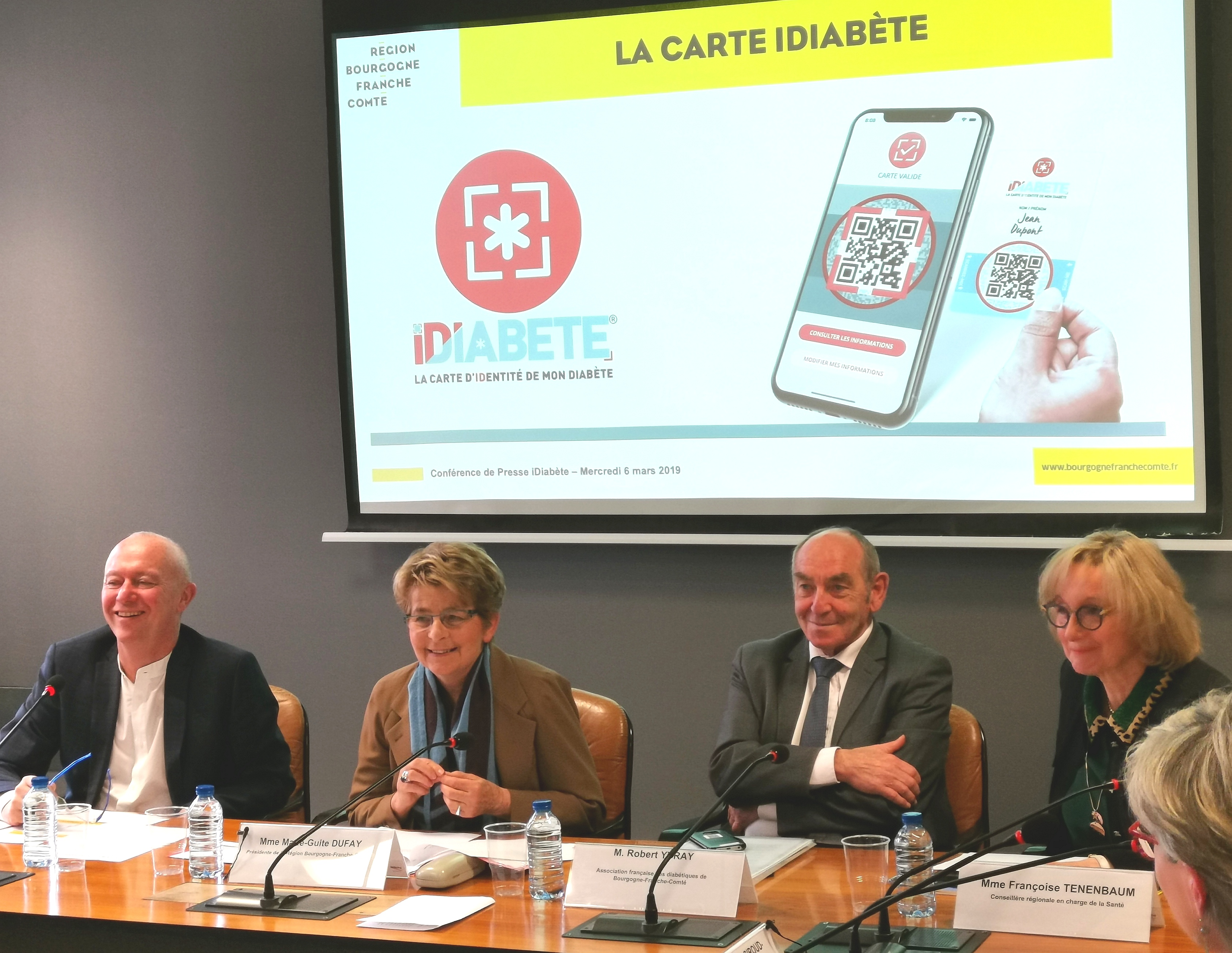 Lancement de la carte iDiabète, une première en France, mercredi 6 mars à Dijon (21)