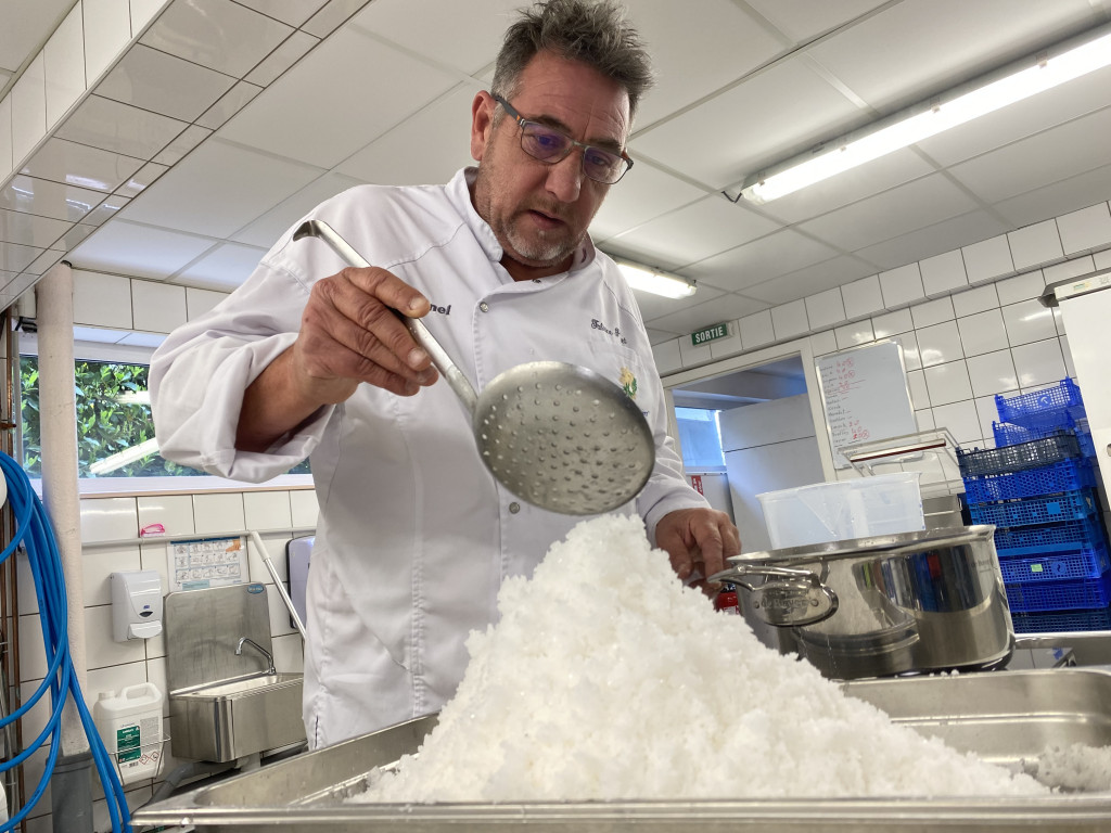 Fabrice Piguet, producteur de sel à Salins-les-Bains (39) - Photo DR