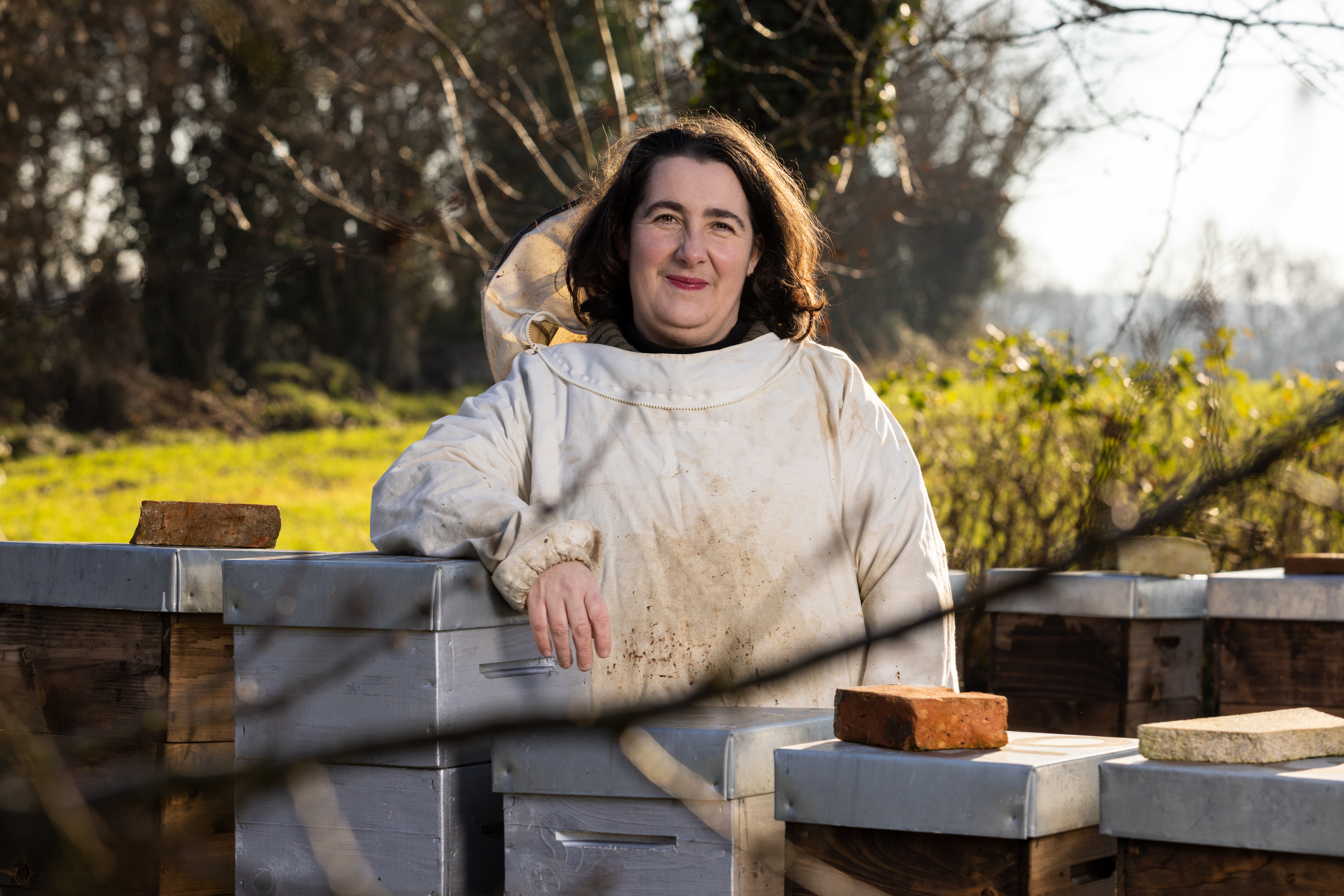 Magalie Bonafé, apicultrice à Bouhy (58) - Photo Vincent Arbelet