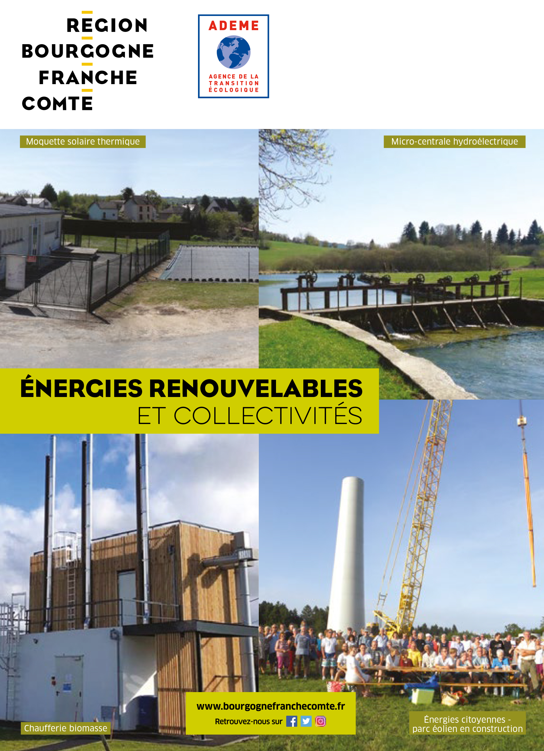 Plaquette énergies renouvelables et collectivités