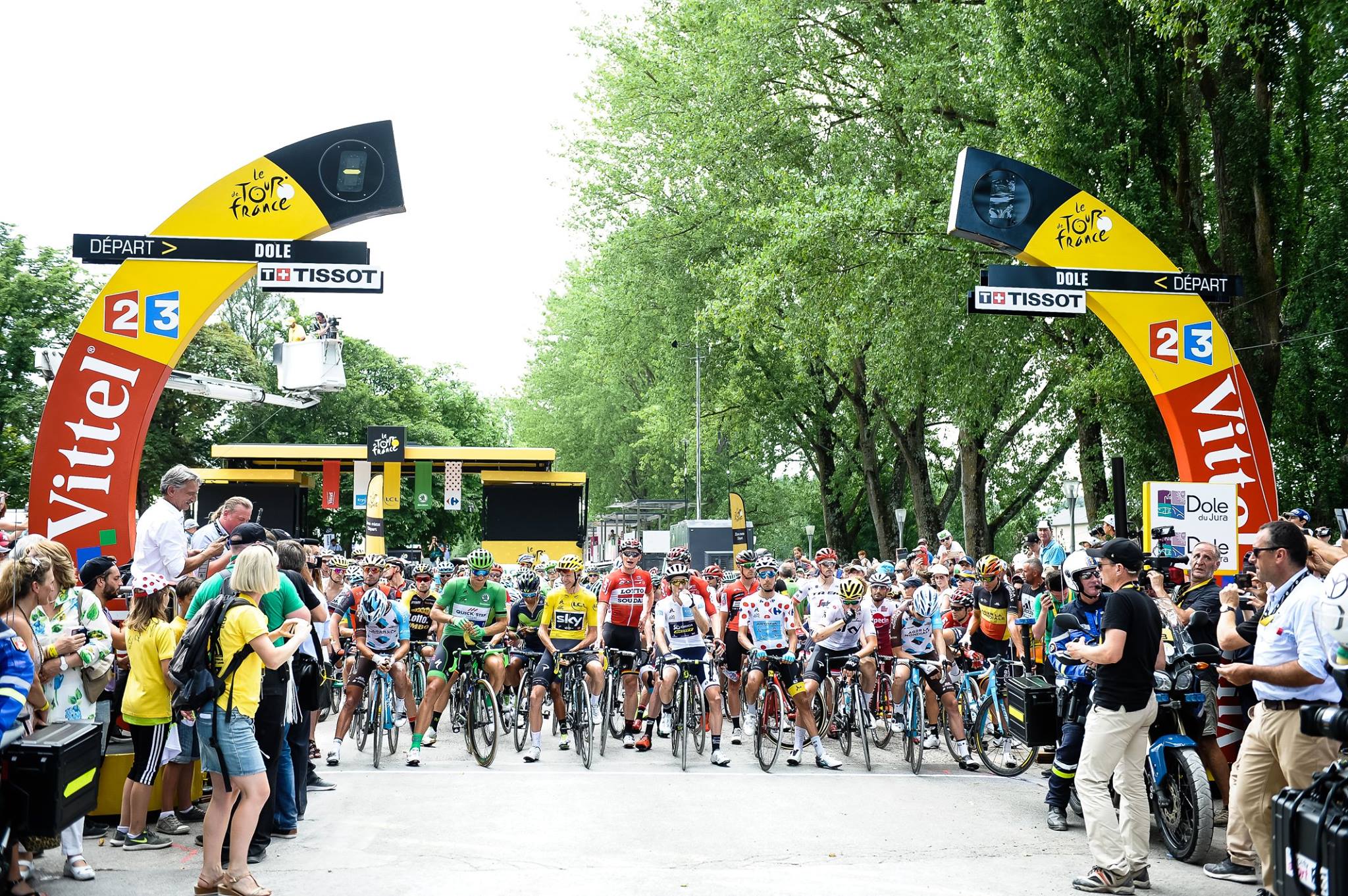 Dole accueillera le Tour de France pour la quatrième fois de son histoire - Photo ASO