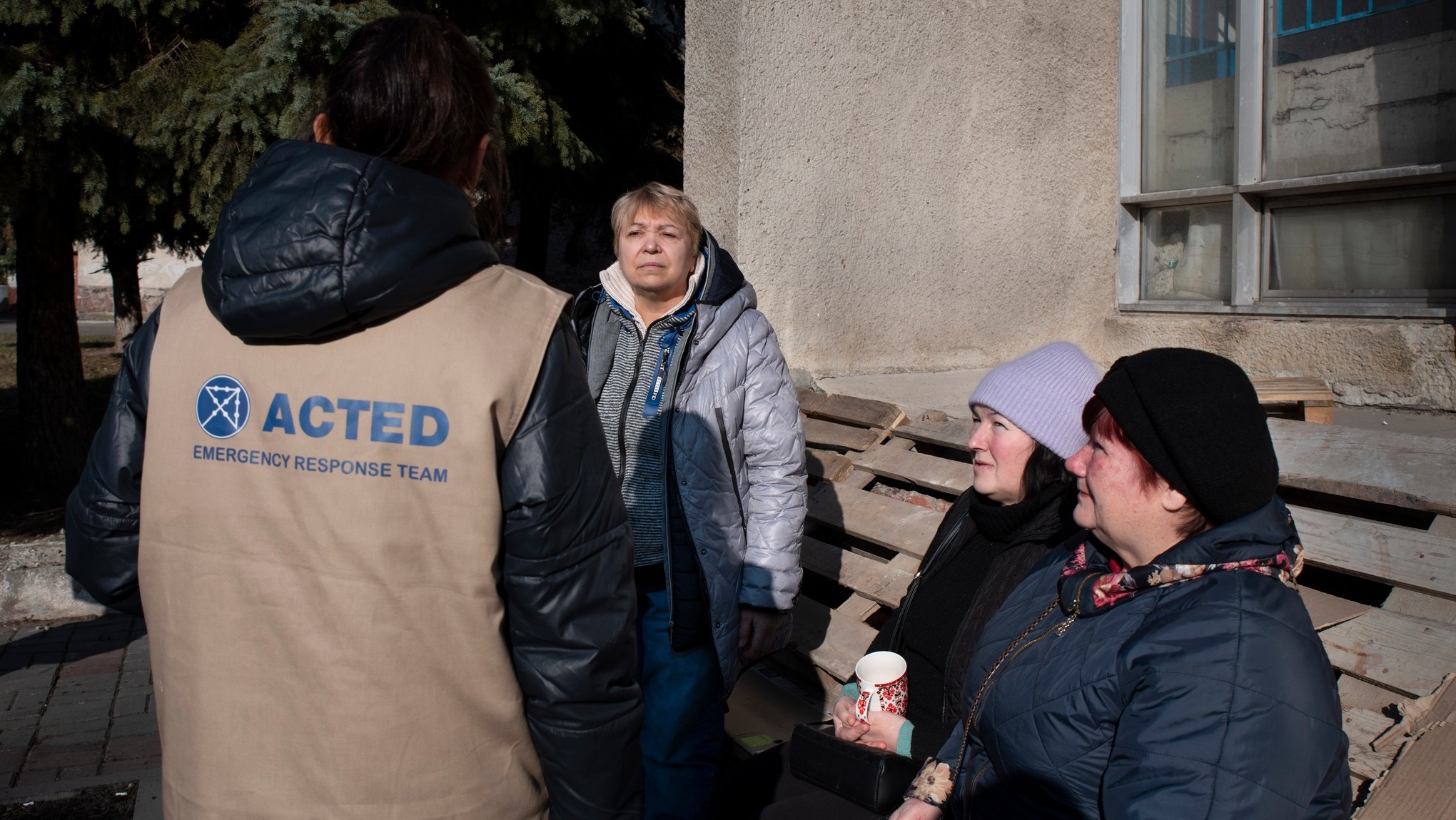 L'ONG humanitaire « ACTED » a conduit plusieurs actions de soutien au peuple ukrainien - Photo DR