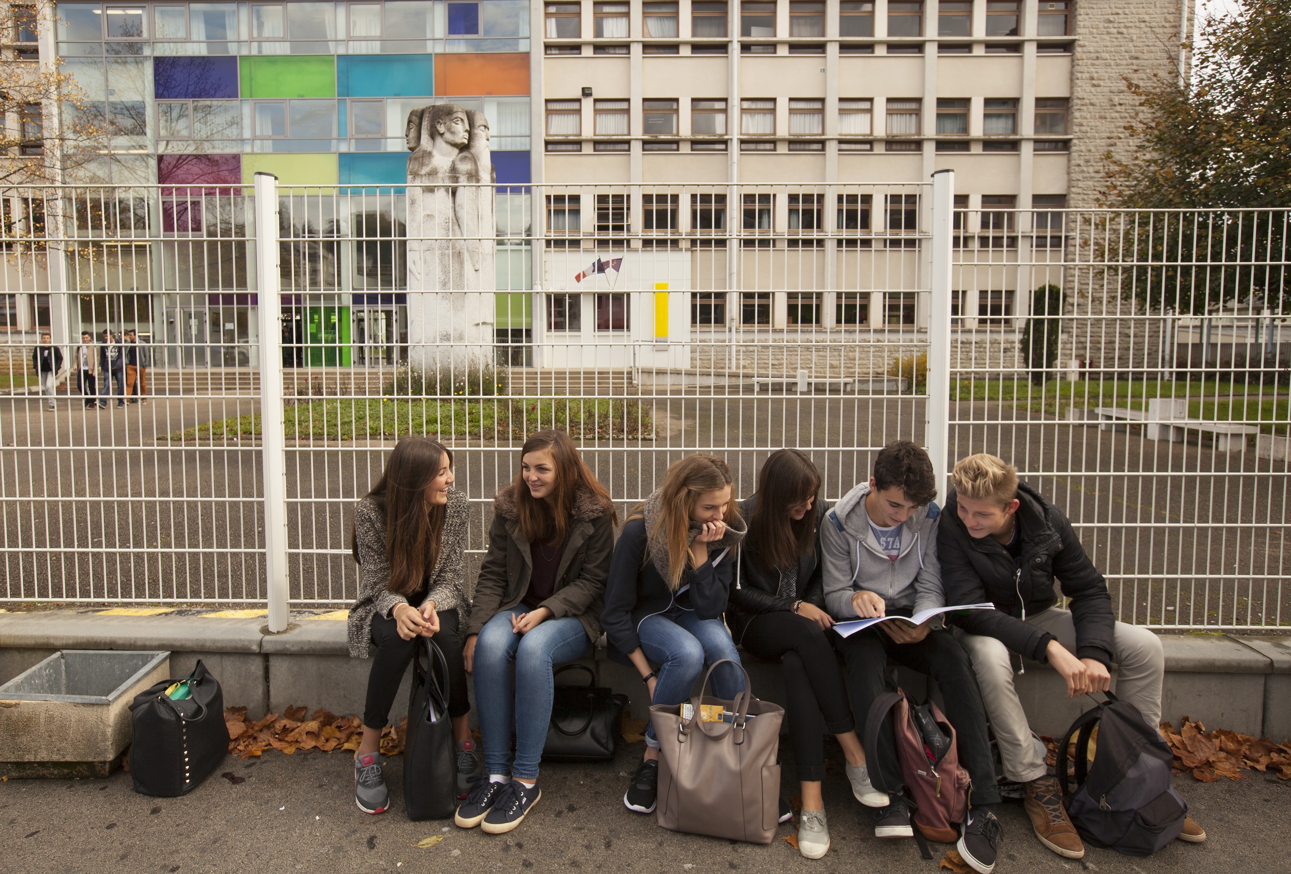 Lycée Jean Michel à Lons-le-Saunier (39) - Photo Région Bourgogne-Franche-Comté David Cesbron