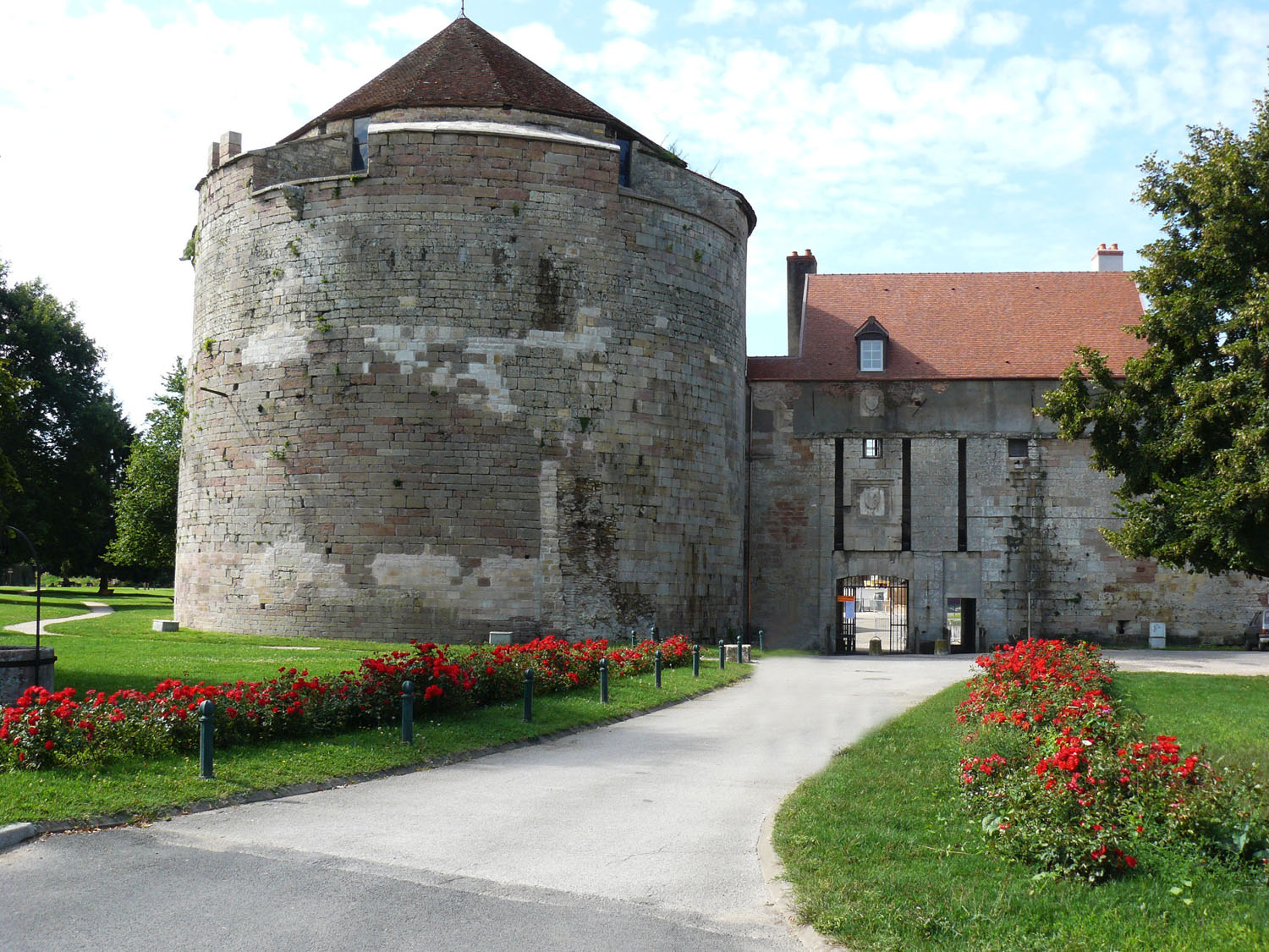 Le château d’Auxonne - Photo DR Ville d’Auxonne