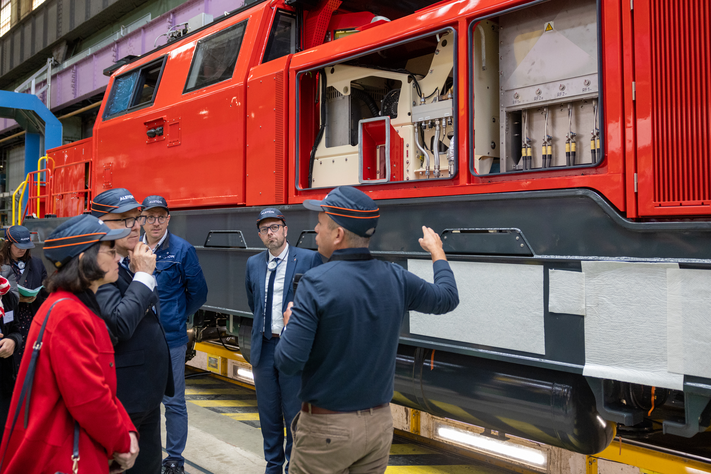 La locomotive bi-mode Prima H4, construite pour le réseau suisse SSBB