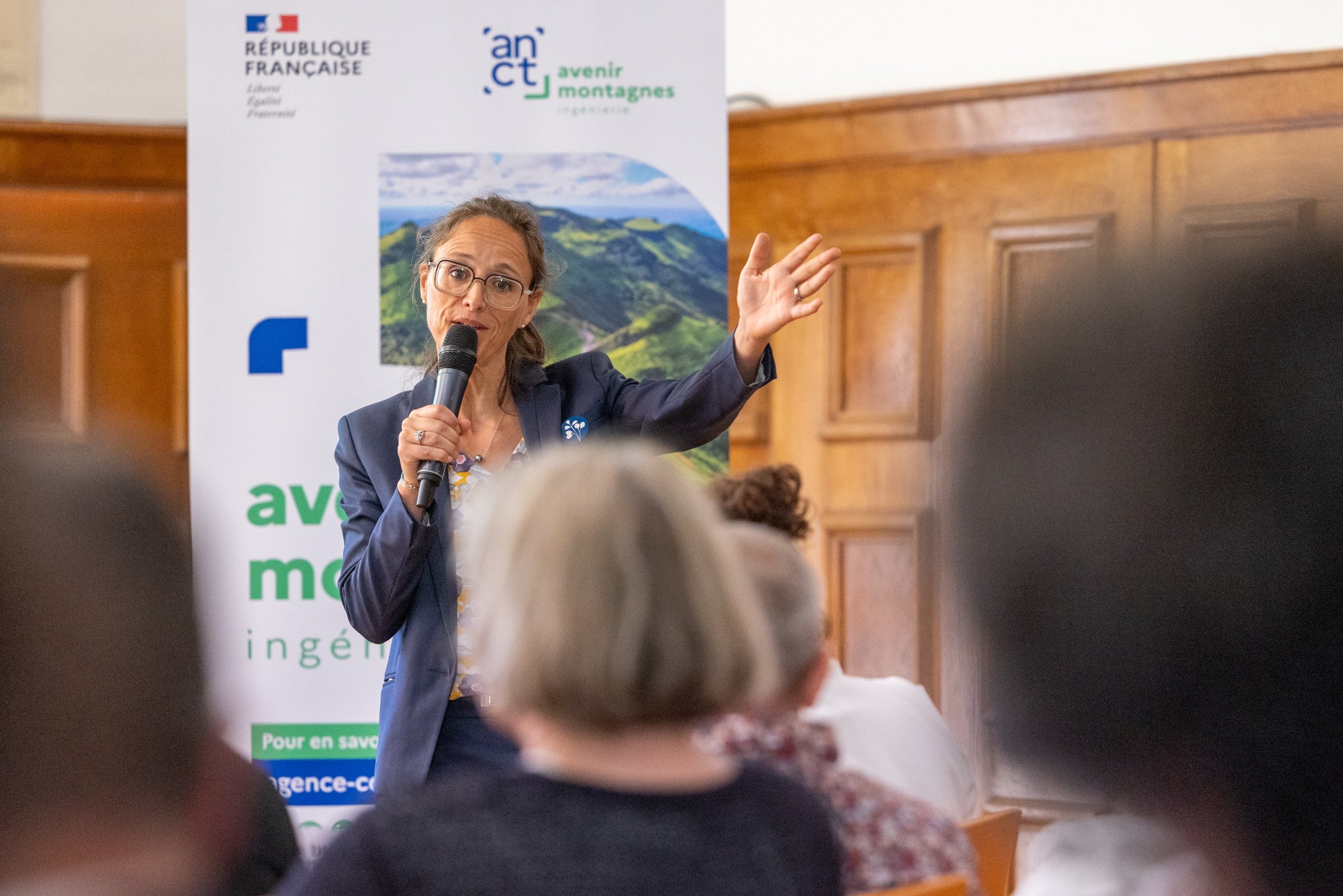 Hélène de Kergariou, Commissaire à l'aménagement, au développement et à la protection du massif du Jura. Photo : Xavier Ducordeaux