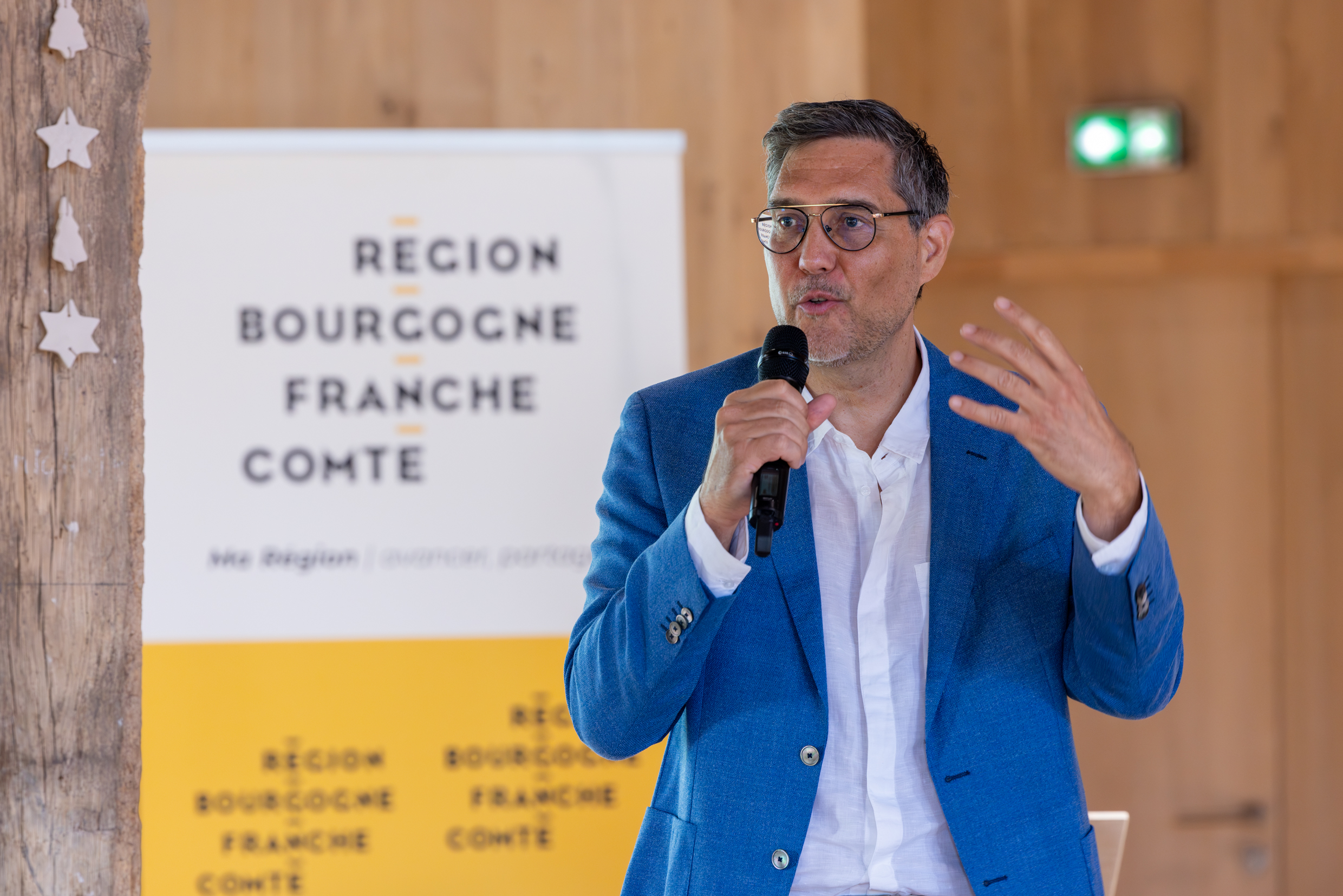 Bertrand VEAU, vice-président en charge de la culture et du patrimoine. Photo : Xavier Ducordeaux