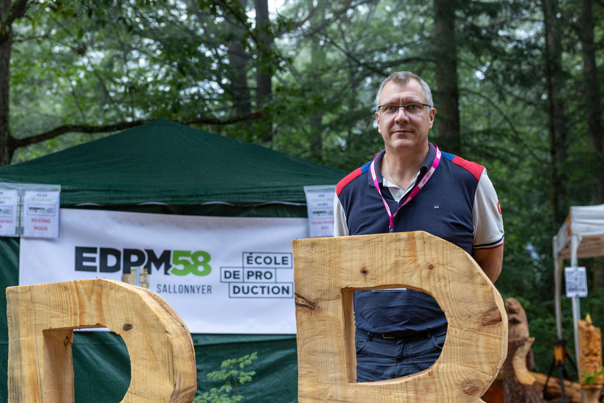 Chef de projet pour l’école de production du Morvan, Vincent Calcagno espère accueillir ses premiers élèves en septembre 2023 - Photo Xavier Ducordeaux