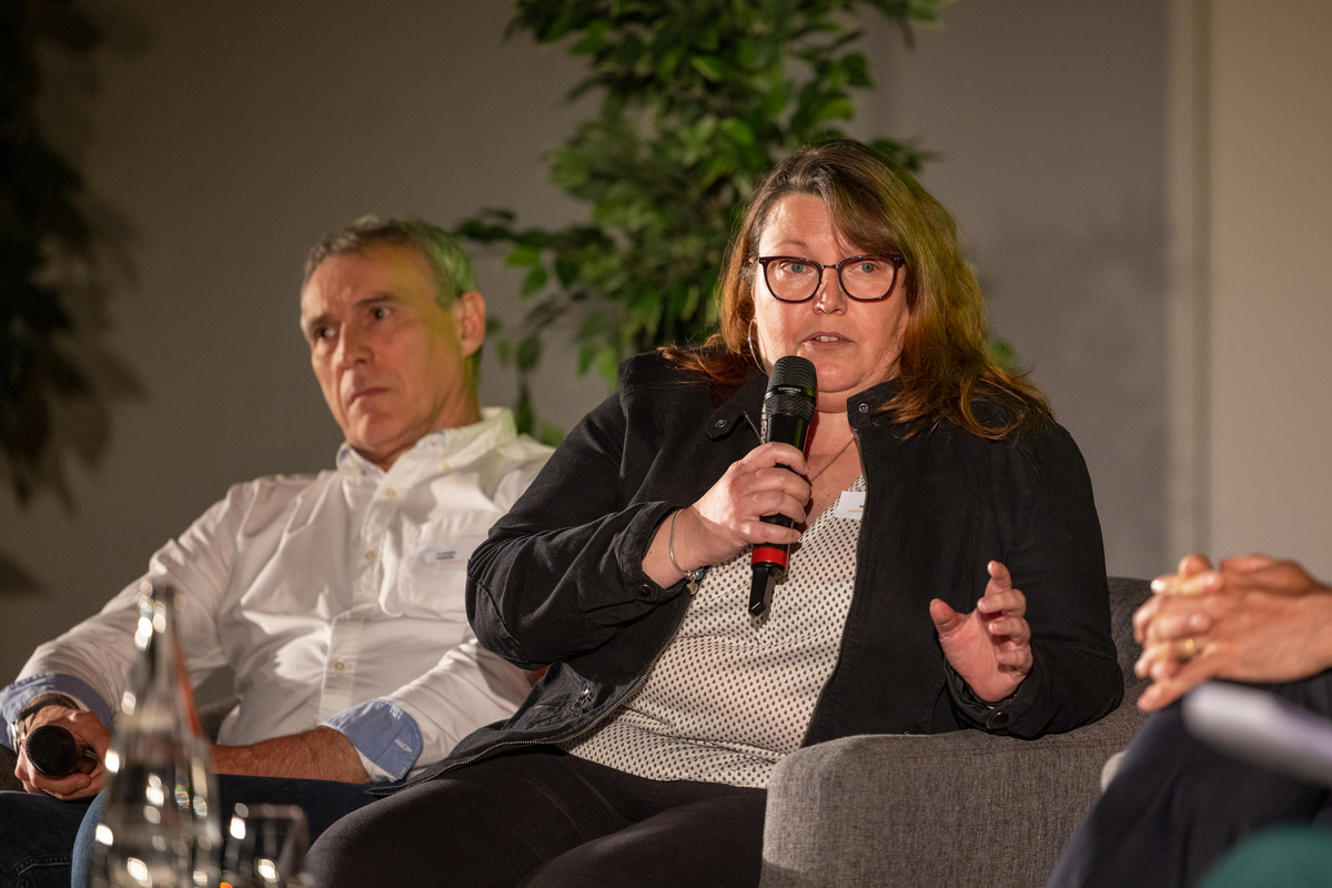 Marina Deschamps et Christophe Ferrand, fondateurs de Cancell Therapeutics - Photo  Xavier Ducordeaux