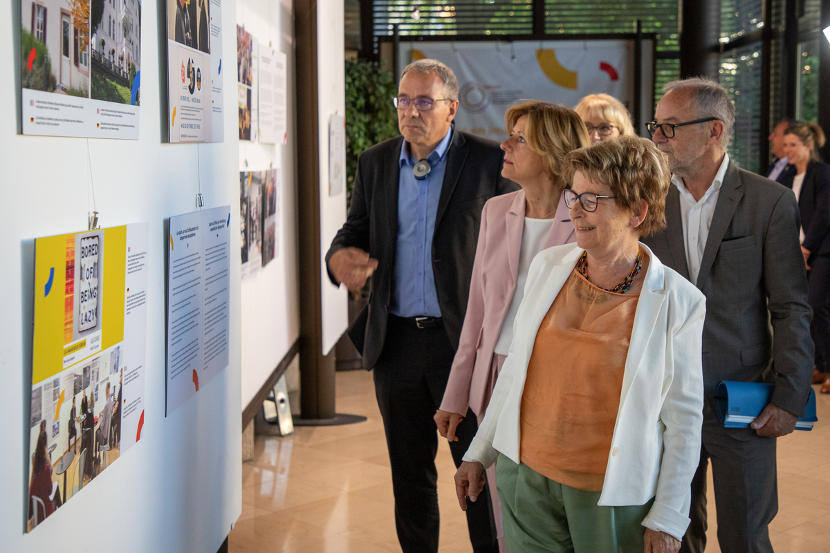 Une exposition pour retracer 60 ans d’amitié - Photo Région Bourgogne-Franche-Comté Xavier Ducordeaux