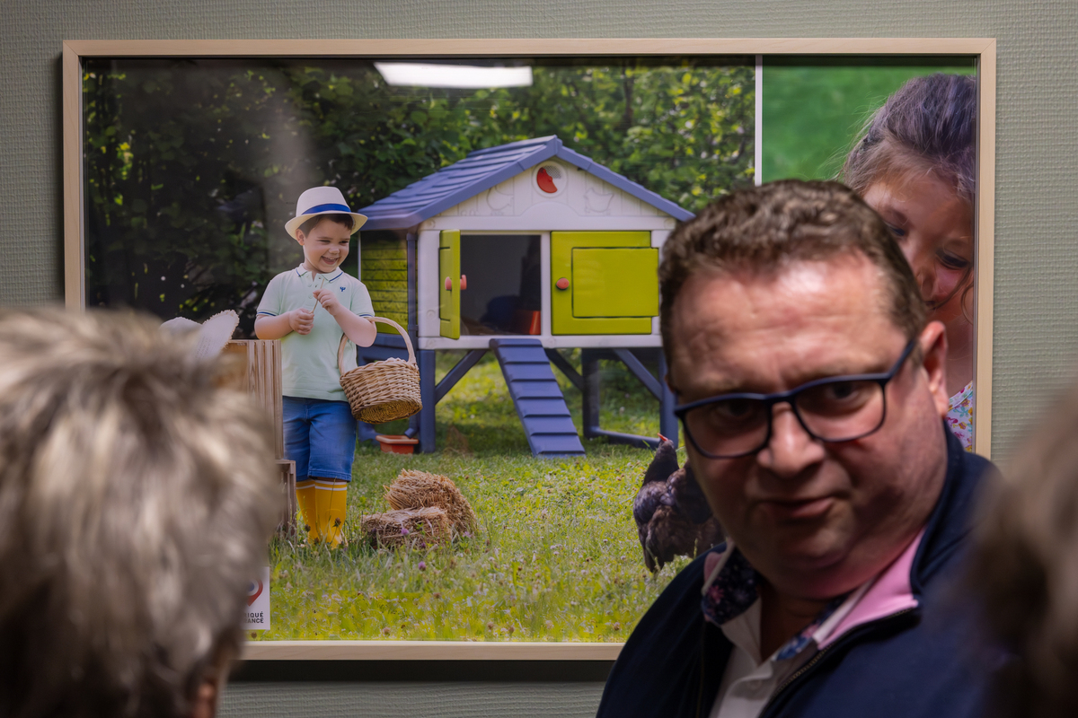 Le poulailler SMOBY est sorti des usines d’Arinthod début 2023 - Photo Xavier Ducordeaux