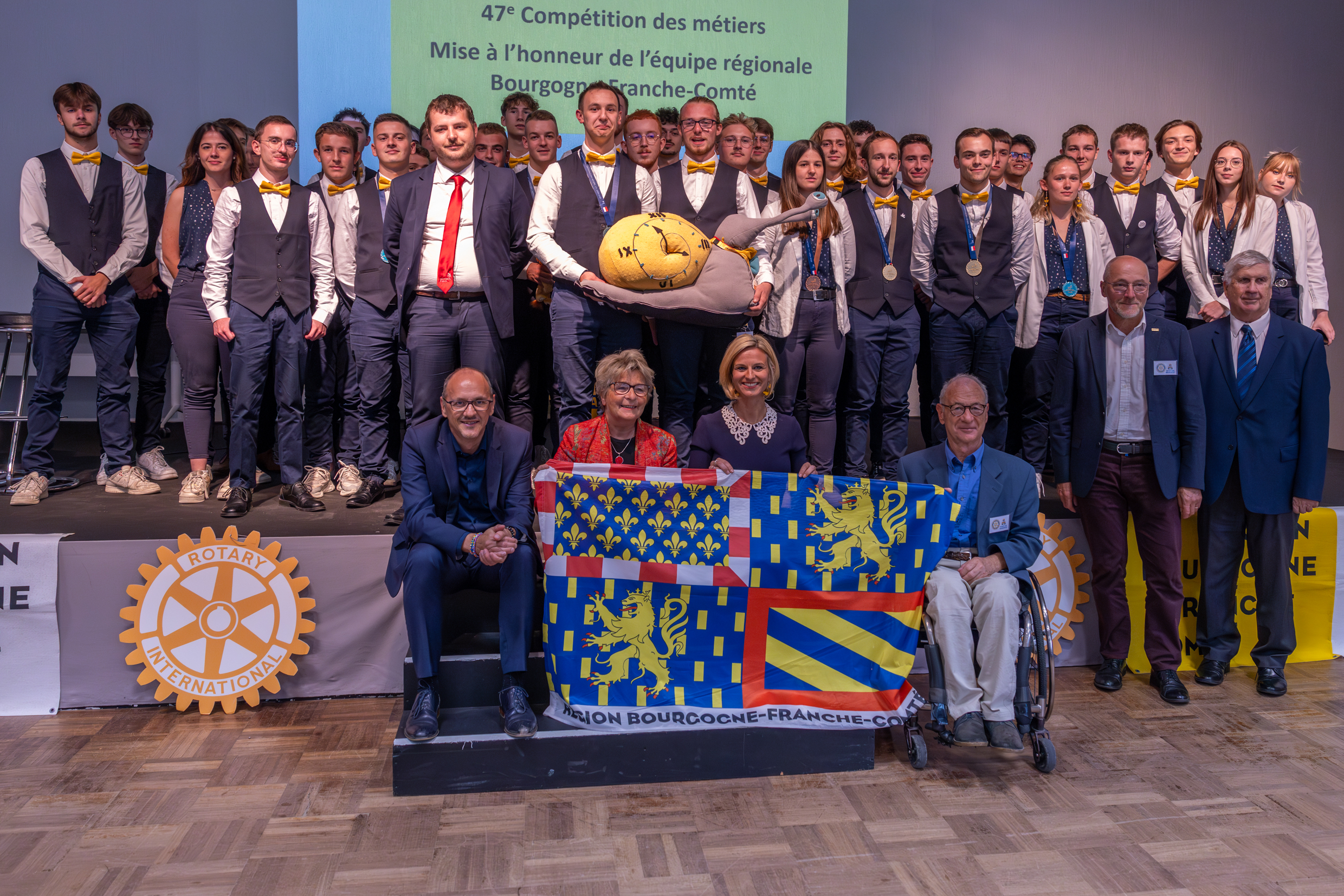 La team Bourgogne-Franche-Comté édition 2023. Photo : Xavier Ducordeaux