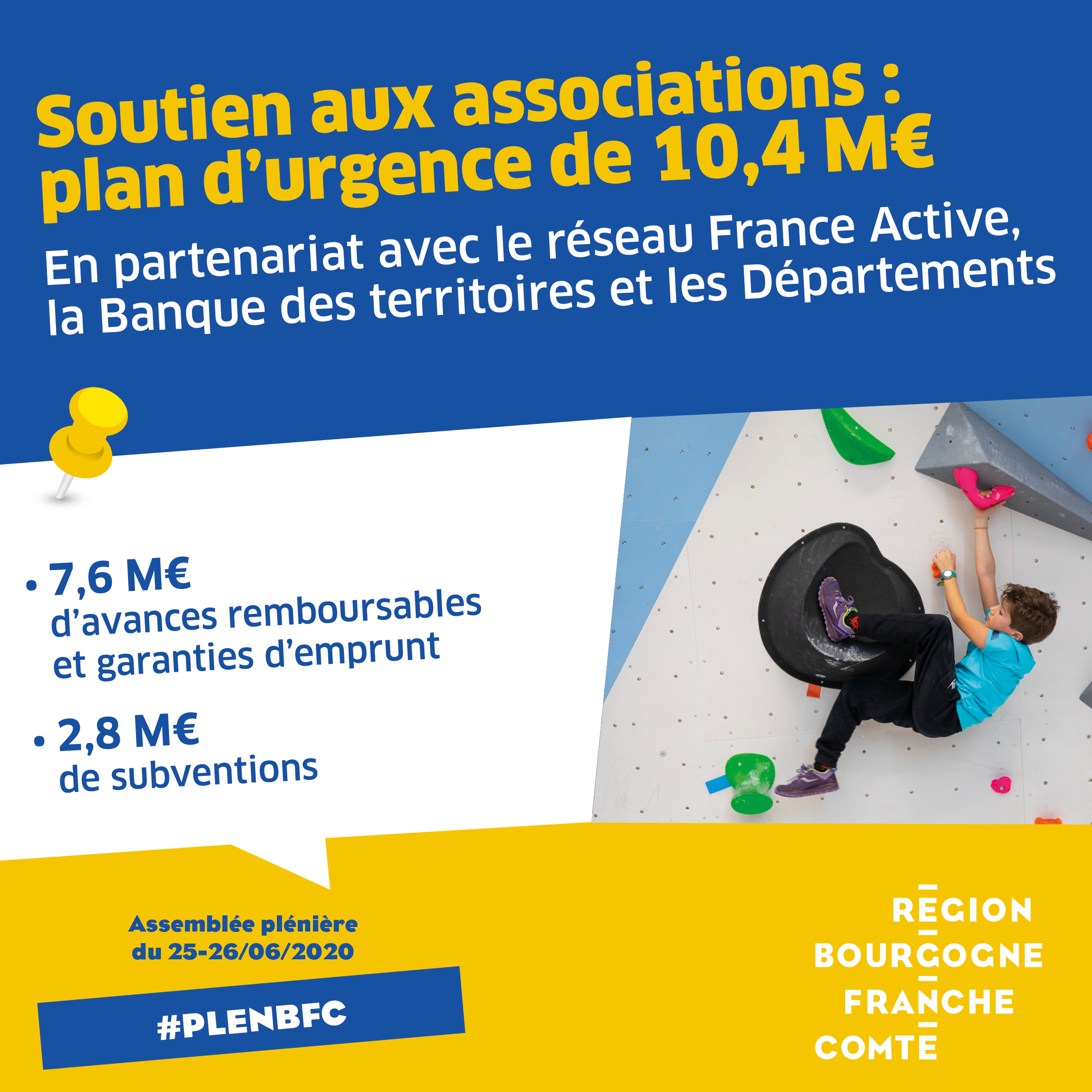 Plan d'urgence pour les associations