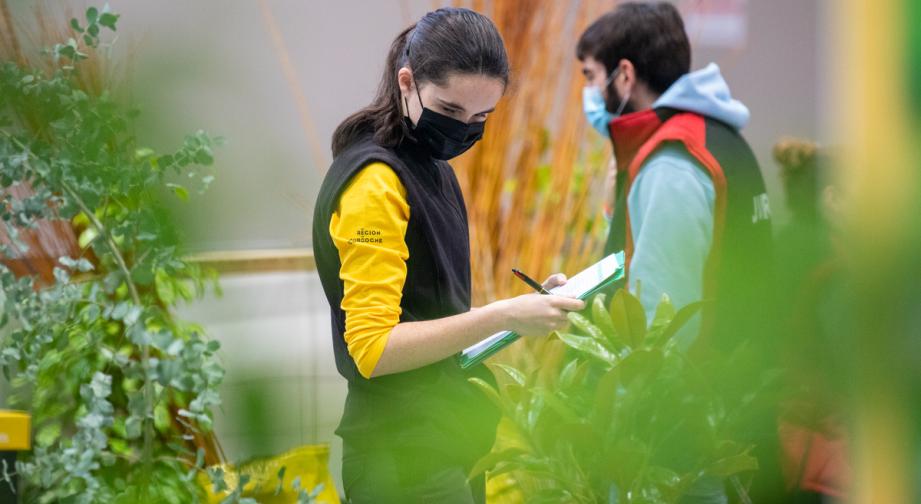 Juliette Poncey aux Worldskills 2022 à Lyon – Crédit Région Bourgogne-Franche-Comté