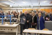 Inauguration du lycée Léon Blum au Creusot (71), mardi 6 novembre 2018 - Crédit Région Bourgogne-Franche-Comté / David Cesbron