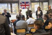 Visite du lycée Raoul-Follereau de Belfort par Marie-Guite Dufay et le Recteur Jean-François Chanet sur le thème de l’apprentissage dans la voie professionnelle – Mardi 5 novembre 2019 ©David Cesbron