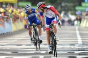 Thibaut Pinot et Julian Alaphilippe lors du Tour de France 2019 - Photo DR