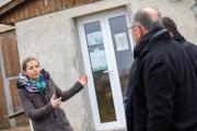 Visite de Christian Morel à la Ferme Baulieu à Pelousey (25) le 25 novembre 2021 – Photos © Ludovic Godard