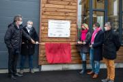 Le nouveau bâtiment a été inauguré le 2 décembre, en présence des conseillers régionaux Océane Charret-Godard et Hicham Boujlilat - Photo Région Bourgogne-Franche-Comté Xavier Ducordeaux