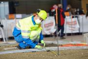 Baptiste Caillot aux Worldskills 2022 à Lyon – Crédit Région Bourgogne-Franche-Comté