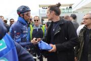 Les retrouvailles de l’enfant de Mélisey avec son ex coéquipier et jeune retraité doubien Arthur Vichot, double champion de France (2013 et 2016) - Photo Région Bourgogne-Franche-Comté Christophe Bidal