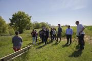 Visite d'un verger conservatoire par des membres du réseau des POTEs, mercredi 3 mai 2023à Bretigny-les-Norges (21) - Photo Région Bourgogne-Franche-Comté Emmanuelle Baills