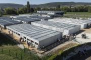Lycée Les Haberges, à Vesoul, un établissement modulaire de 4 000 m2 construit en deux mois durant l'été 2026 - Photo David Cesbron