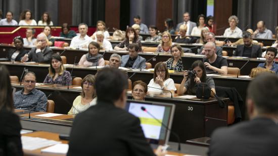 Cérémonie des Trophées RSE 2018, lundi 15 octobre 2018 à Dijon - Crédit Région  Bourgogne-Franche-Comté / David Cesbron