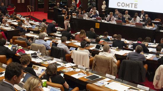 Assemblée plénière de la Région Bourgogne Franche-Comté