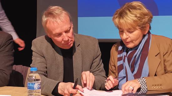 Signature de contrat Cap Territoire Pays Val de Loire Nivernais, mardi 20 novembre 2018 - Photo DR 