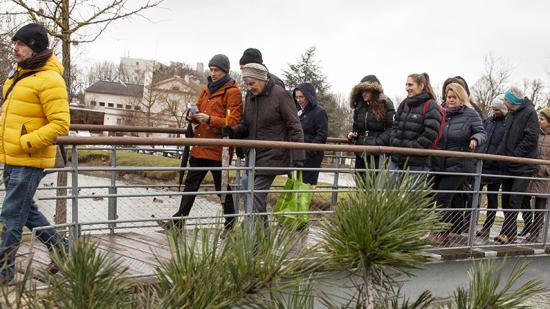 Visite de l’éco-quartier des Rives du Bief à Longvic (21)mercredi 30 janvier 2019 - Crédit Région Bourgogne-Franche-Comté / David Cesbron