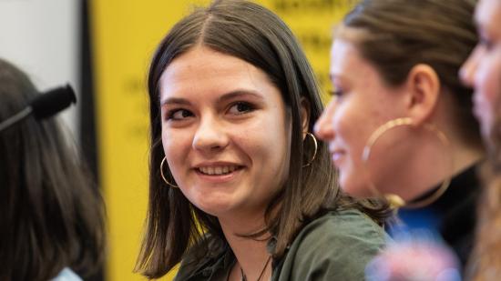 Edition 2019 du concours Bourgogne-Franche-Comté Reporter initié par la Région, jeudi 21 mars 2019, lycée Jacques Duhamel, Dole (39) - Photo Vincent Arbelet