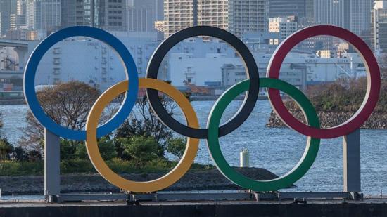 Anneaux olympiques, Jeux de Tokyo 2020 - Photo DR