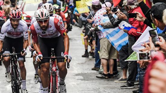 Tour de France 2019, arrivée à la Planche des Belles Filles (70) - Photo Région Bourgogne-Franche-Comté David Cesbron