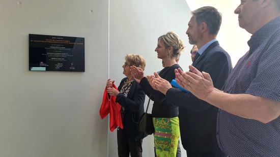 Inauguration des nouveaux ateliers du lycée Colomb de Lure (70), jeudi 12 mai 2022 - Photo Région Bourgogne-Franche-Comté Christophe Bidal