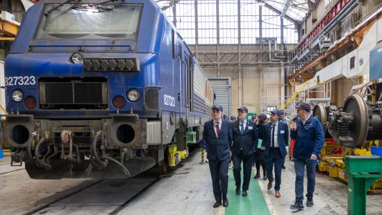 Bruno Bonnell, en visite à Belfort