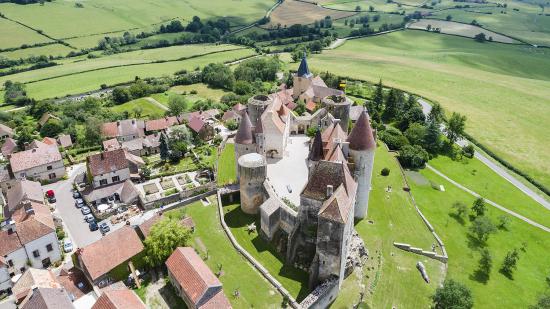 Château de Châteauneuf-en-Auxois (21), propriété de la Région Bourgogne-Franche-Comté - Photo Ch Fouquin