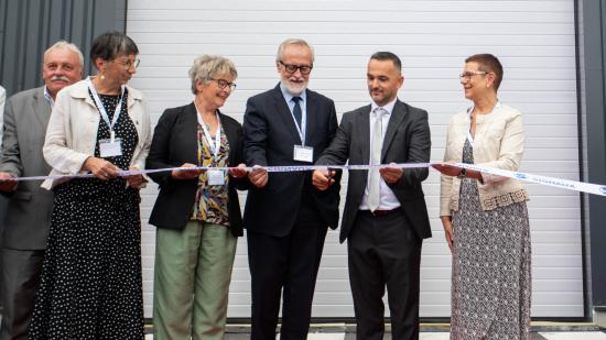 Inauguration des nouveaux locaux de l'entreprise Bourgogne Franche-Comté Signaux, jeudi 21 septembre 2023 à Chemaudin-et-Vaux (25) - Photo Steeve Crétiaux